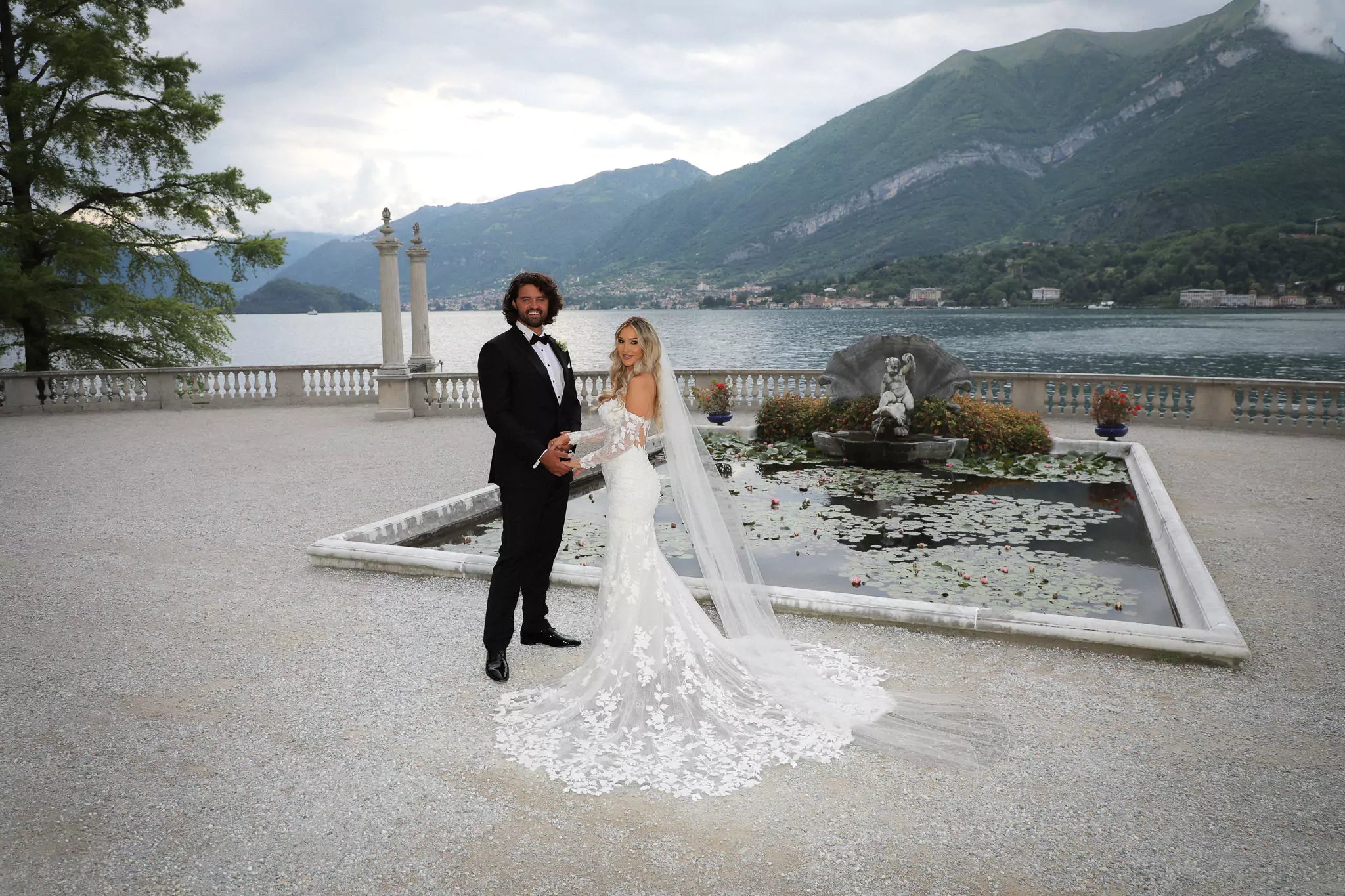 Italian fashion and wedding dresses inspired by Lake Como