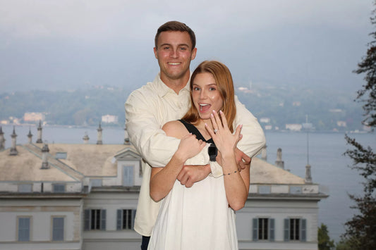 Lake Como Diary Episode 7 Villa Melzi proposal in Bellagio with October garden views