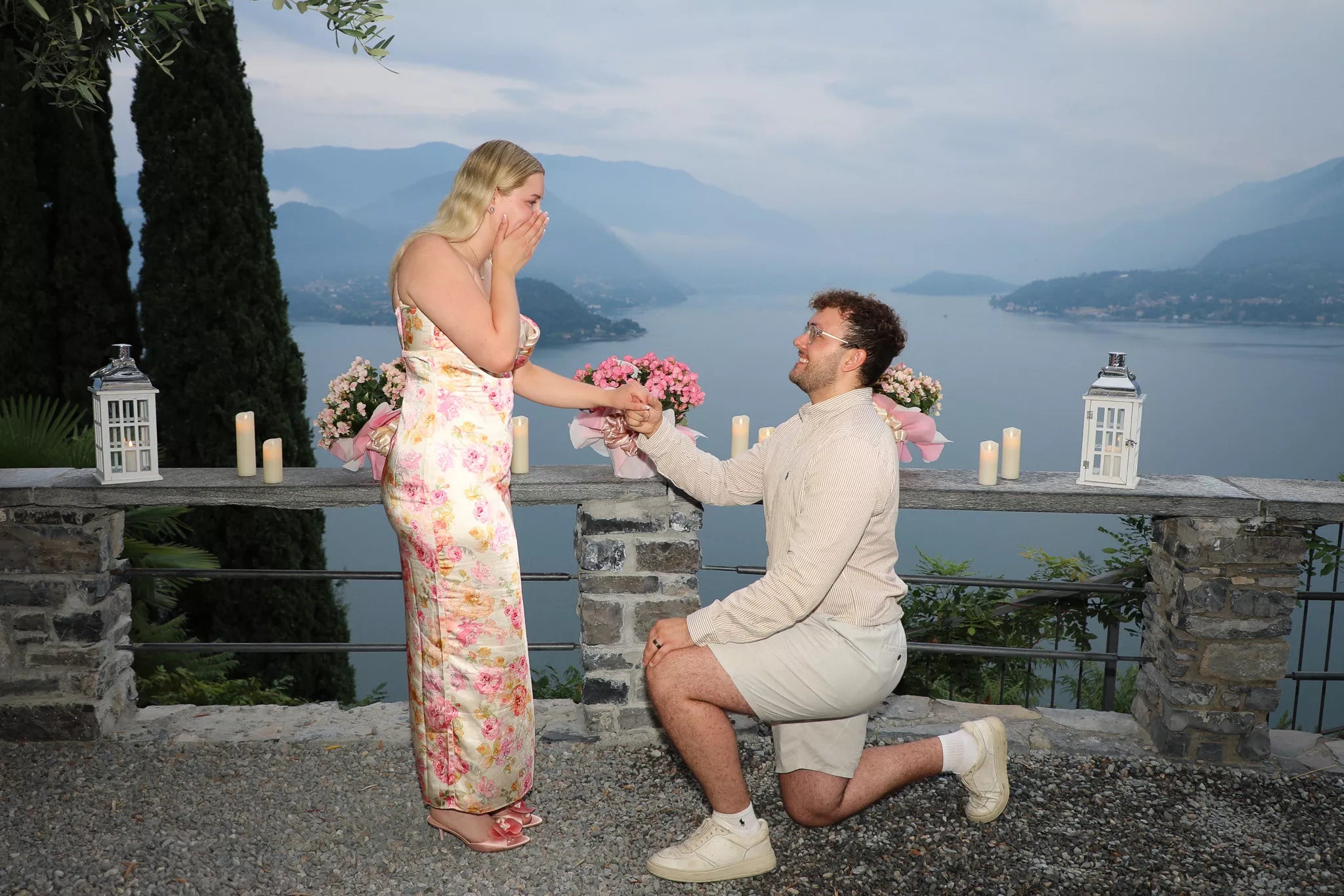 Thumbnail of Lake Como Diary Episode 4 Part 1 — Castello di Vezio proposal above Varenna filmed by Nadia Fraqair.