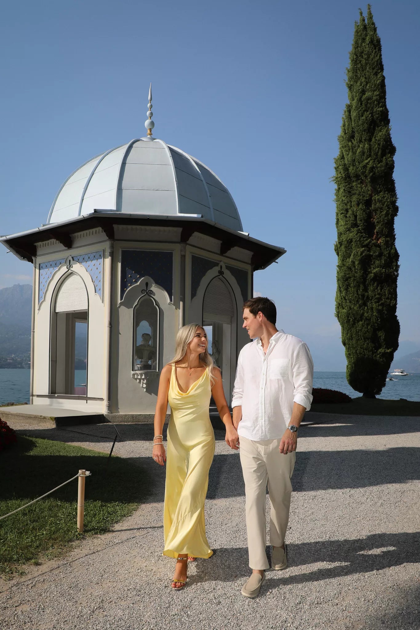 Professional 4K cinematic proposal film — Lake Como videographer captures every detail.